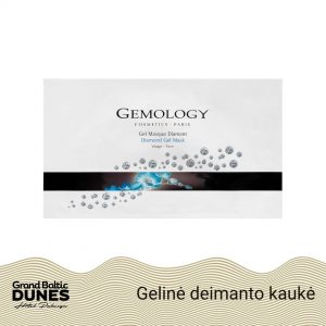Gelinė deimanto kaukė iš Gemology cosmetics